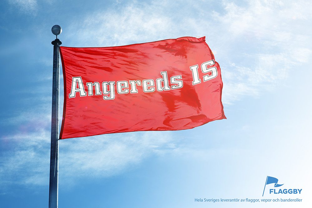 Föreningsflagga Angereds IS