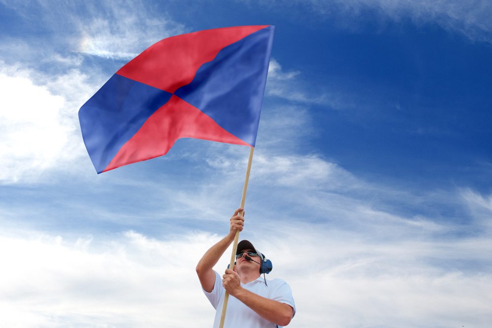 Signalflagga motorsport