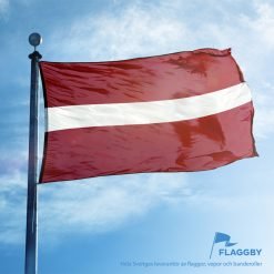 Lettlands flagga