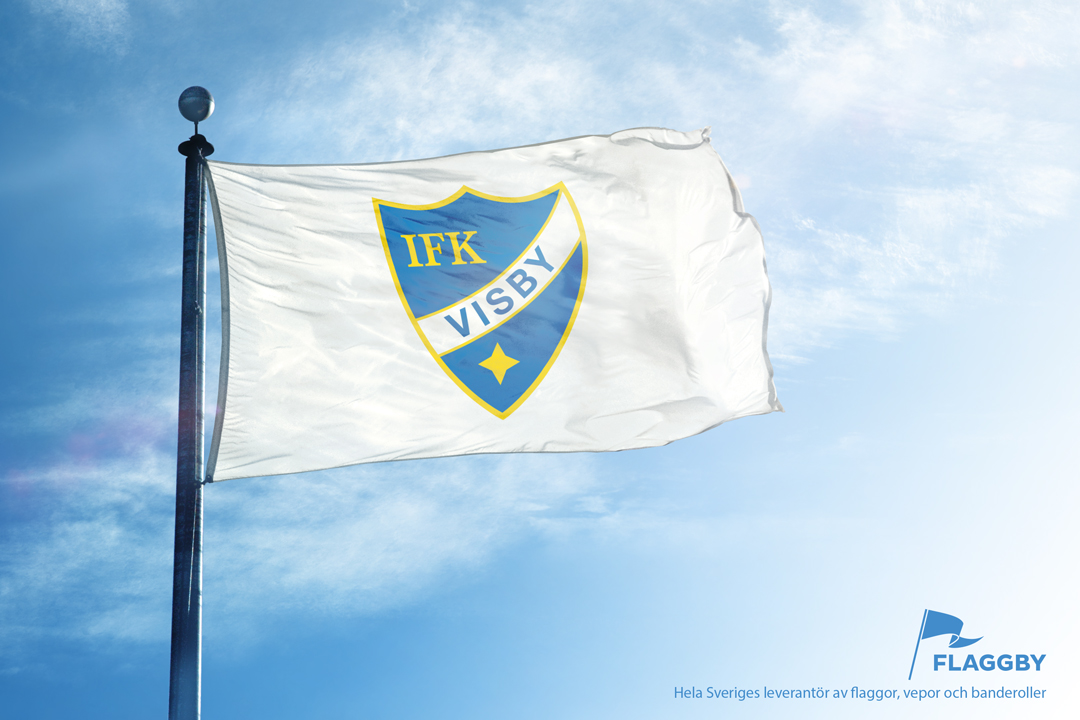 Föreningsflagga IFK Visby