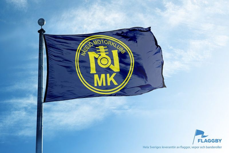 Nässjö Motorklubb klubbflagga