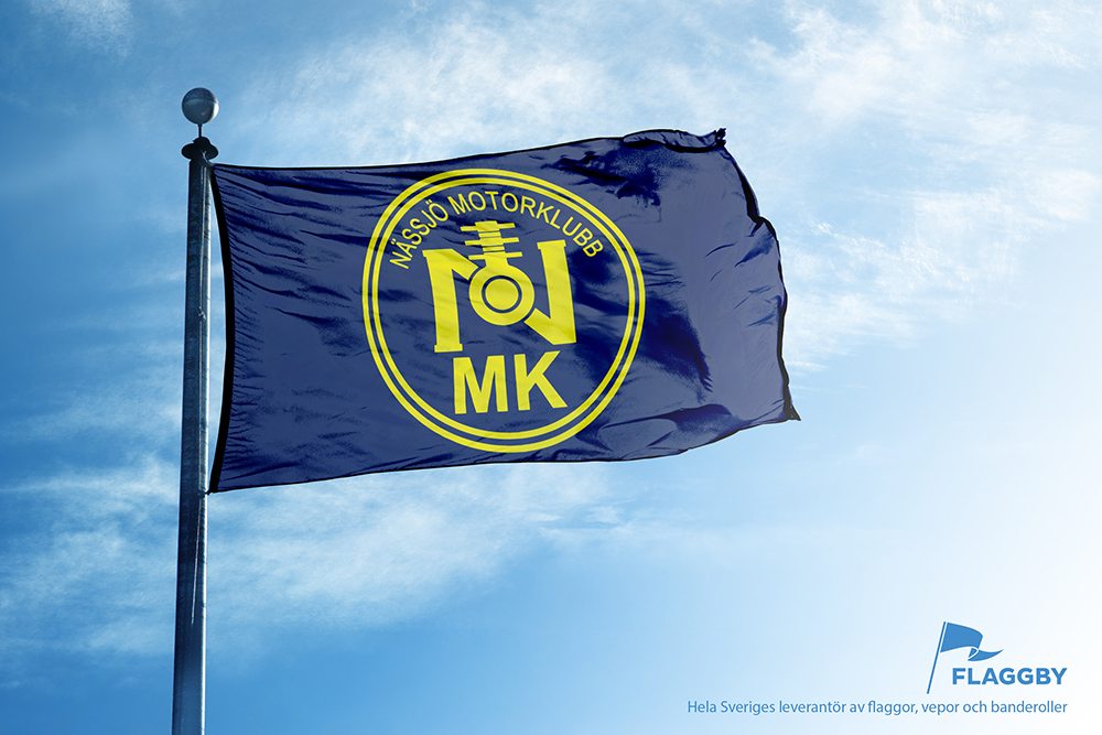 Nässjö Motorklubb klubbflagga