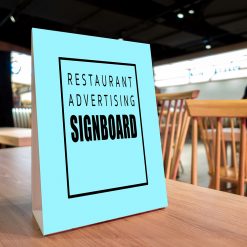 Menyskylt till bord